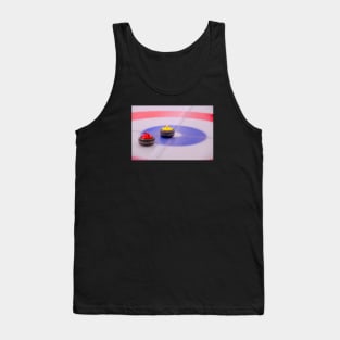 Curling / Swiss Artwork Photography Tank Top